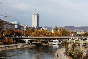 Südlicher Donaukanal in Wien