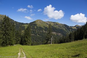 Wanderweg durch die Nagelfluhkette