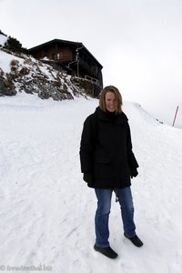 Annette im Schnee