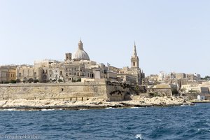 Valletta beim Marsamxett Harbour