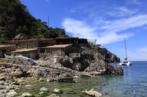 Cala de Deía auf Mallorca