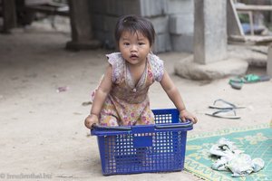 Kind bei den Lao Loum am Mekong in Laos