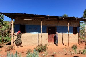 ein Benna-Haus in Äthiopien