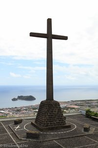 Kreuz der Kirche Senhora da Paz auf Sao Miguel