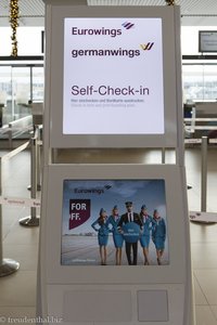 Eurowings beim Köln Bonn Airport