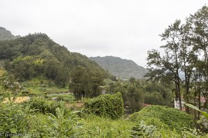 Ausblick beim Hotel Les Jardins d'Heva