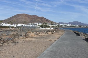 Irgendwann endet die Promenade nahe der Punta Pechiguera