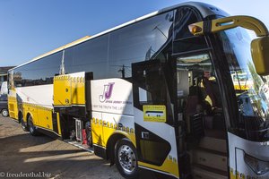 der JJ Express von Yangon nach Mandalay