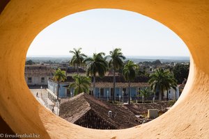 Sichtfenster beim Convento San Francisco de Asis