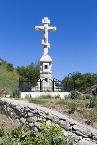 das Jesuskreuz in Butuceni bei Orheiul Vechi in Moldawien