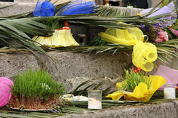 Zeuge der Osterprozession