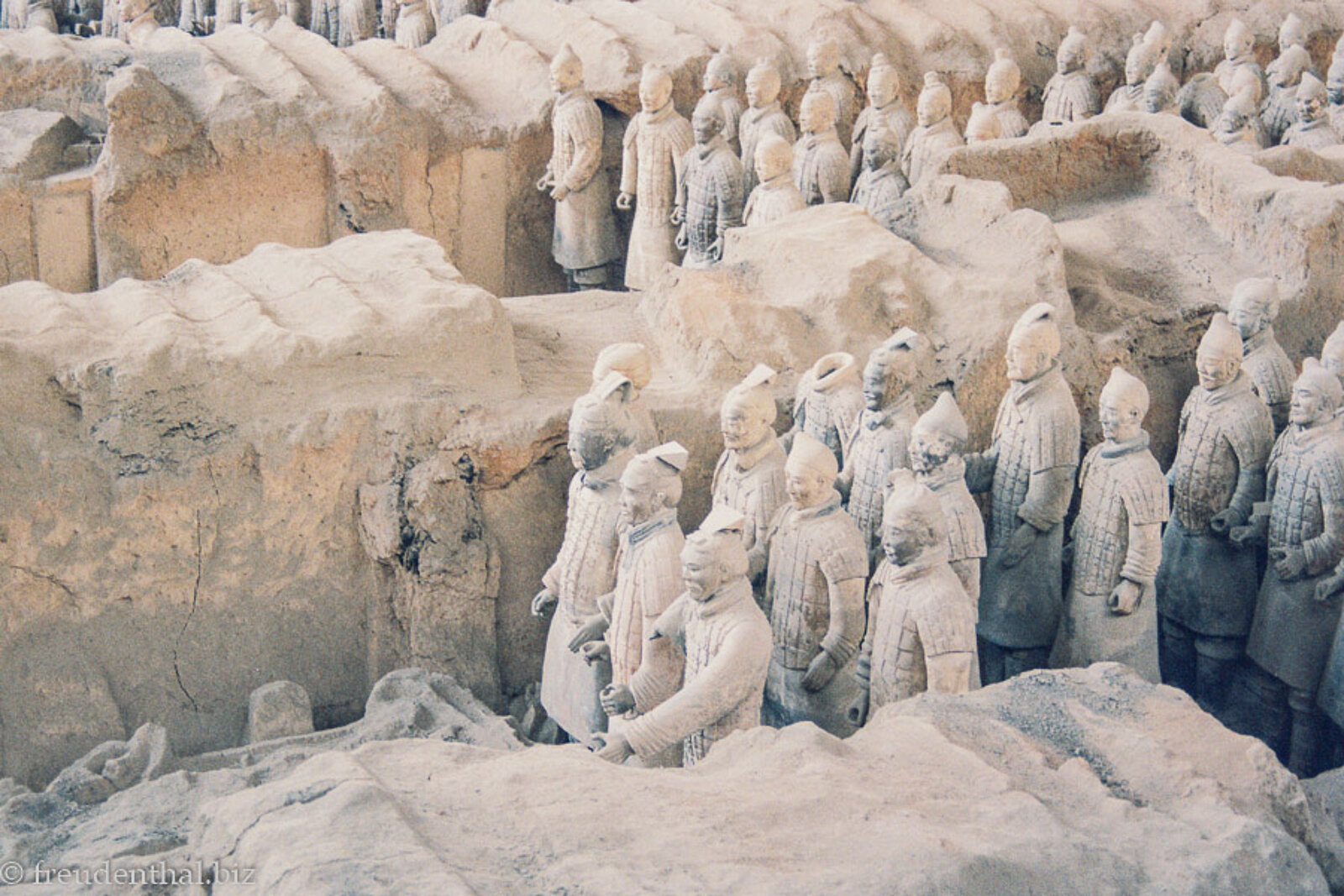 Terrakotta Armee von Xian in China