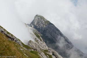 Wolkenwand beim Tomlishorn