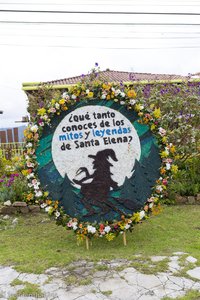 Blumenrad für die Feria de Las Flores in Medellín