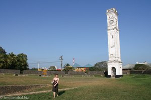 Matara Fort mit Uhrturm
