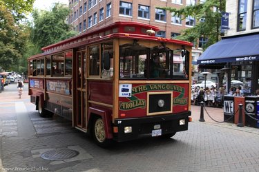 Touristenbus in Gastown