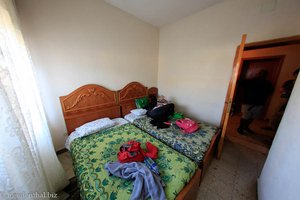 Minizimmer mit kaum Stauplatz im Hotel Arc in Axum