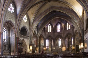 in der Kathedrale Saint-Maurice von Mirepoix