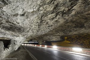 im hinteren Teil der Grotte du Mas d'Azil