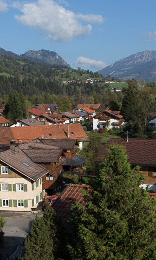 Aussicht auf den Grat vom Iseler Aussicht auf den Grat vom Iseler zur Kühgundspitze