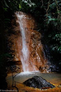 Wasserfall am Ende des Gilpin Trails