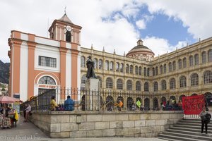 das Kunstmuseum von Bogota in der Candelaria