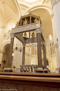 Altar in der Basilika ta’ Pinu auf Gozo