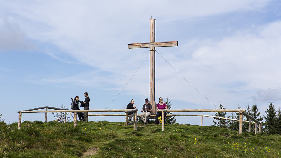 Gipfelkreuz auf dem Hochschelpen