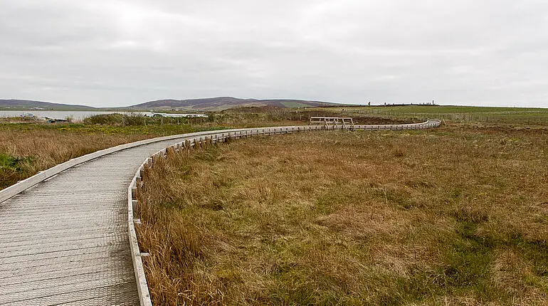 Weg zum Ring of Brodgar