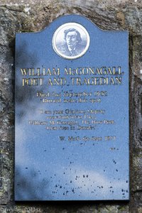 Grab von Mc Gonagall auf dem Greyfriars Kirkyard