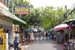 in der Soi Rambuttri von Bangkok