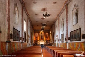 in der Missionskirche Santa Barbara