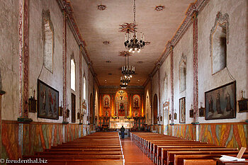 in der Missionskirche Santa Barbara