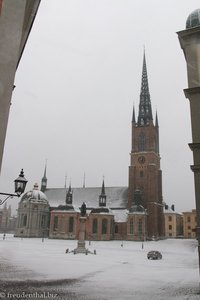 Blick über den Birger Jarls Torg zur Ritterkirche
