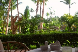 Riu Naiboa - Ausblick beim Frühstück