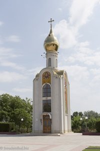 die Georgskapelle beim Heldendenkmal von Tiraspol in Transnistrien