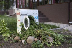 Recycling - Kunst in Tiraspol - Transnistrien