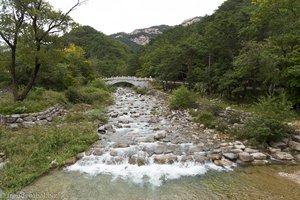 Fluss durch den Seoraksan Nationalpark