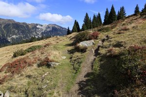 auf dem Weg zur Wumblsalm