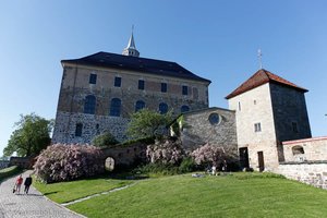 beim Schloss Akershus - Oslo
