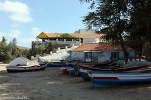 Von dem Restaurant hat man eine tolle Sicht über die Bucht.