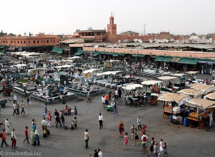 Marrakesch, die Rote Königsstadt von Marokko