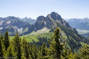 Aussicht von der Terrasse der Ostlerhütte