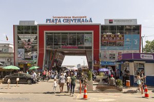 hinteres Tor beim Piata Centrala von Chisinau