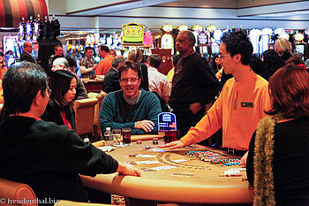 Spieltisch im Golden Nugget