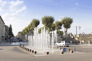Springbrunnen am Place de la Republic von Auch