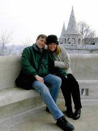 Annette und Lars auf der Fischerbastei