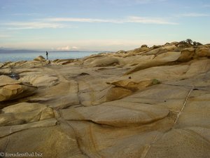 Felsen am Strand von Karidi