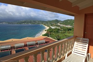 Blick von unserem Balkon, The Flamboyant Hotel