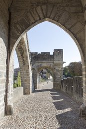 die Pont Valentré in Cahors